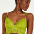 Soutien-gorge pr&eacute;form&eacute; sans armatures longline Shiloh, Vert