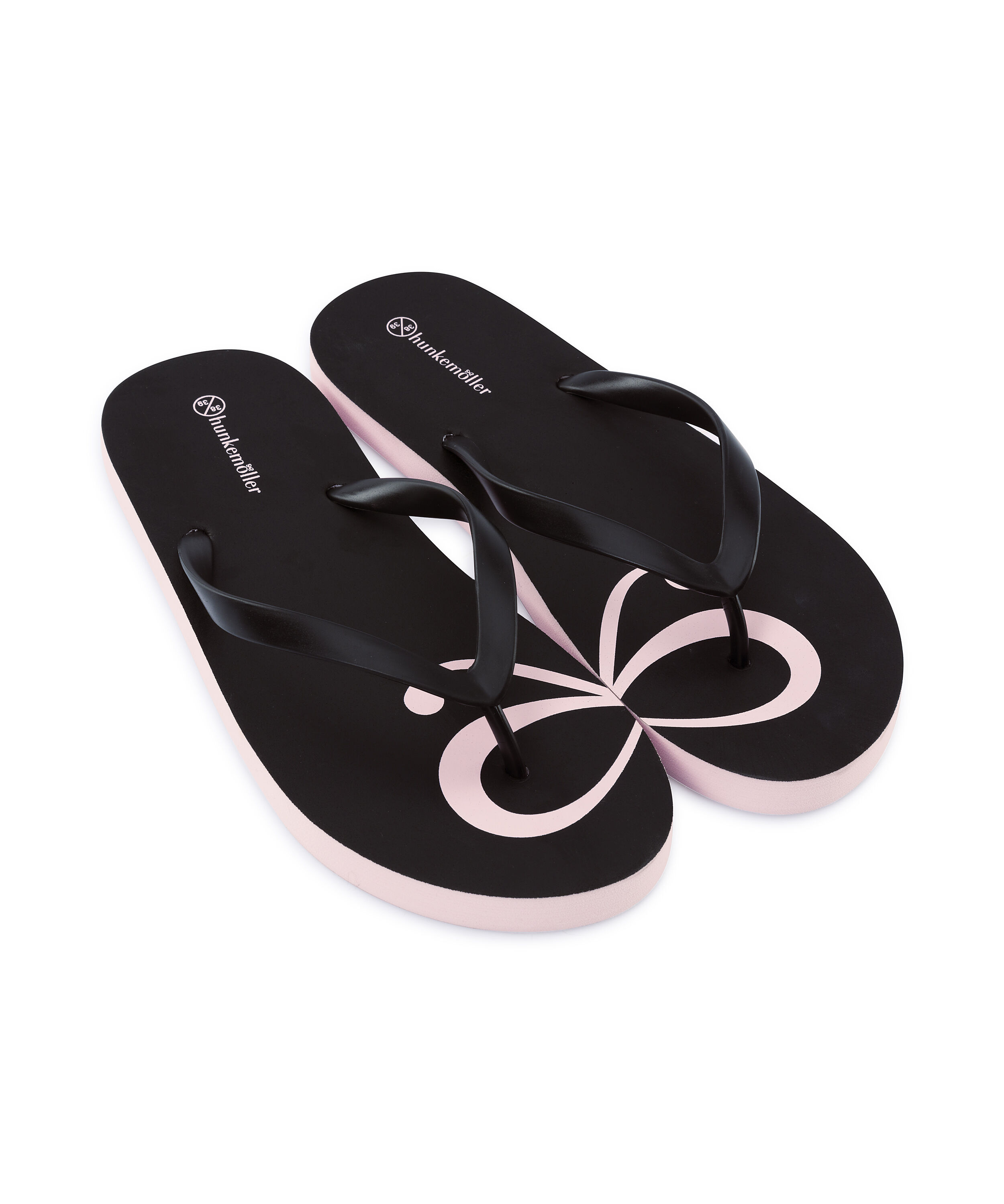 Tongs Bow flip flop, Noir