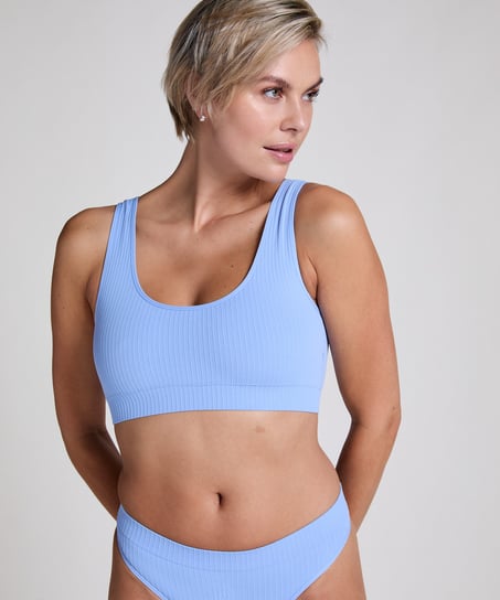 Bralette Scoop Dianne, Blau