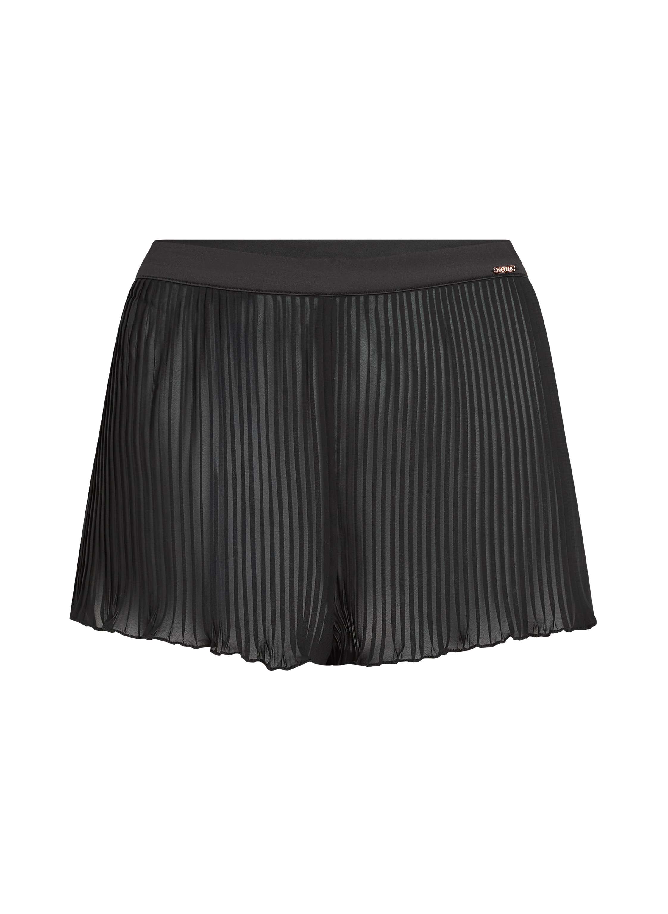 Short Plisse, Noir, main