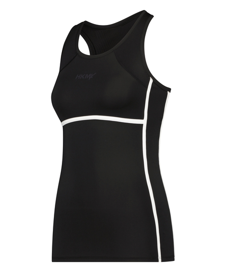 HKMX Slim Fit Top Ayla, Schwarz