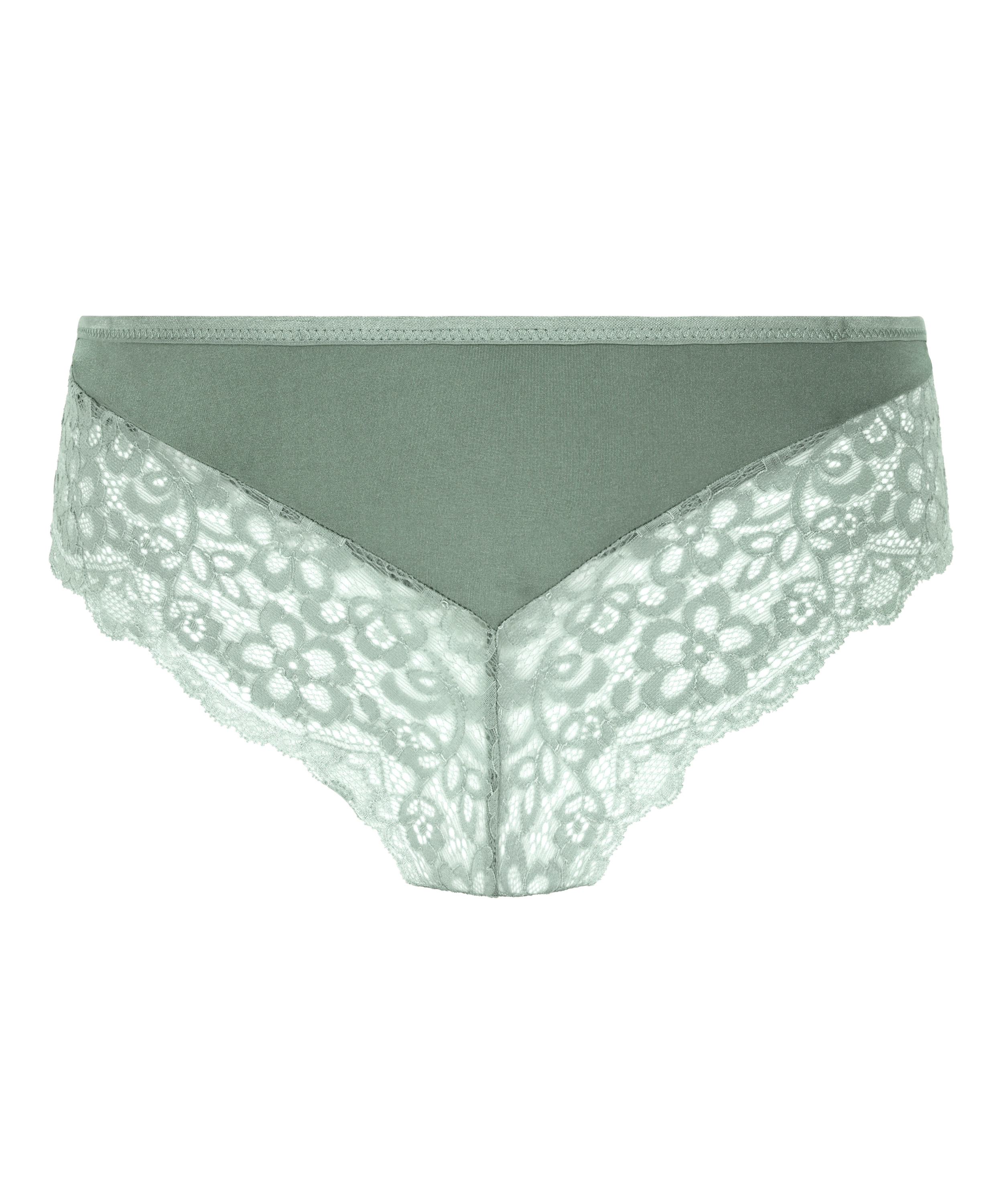 Slip brésilien Marine, Vert, main