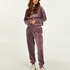 Pantalon de jogging Velours long, Violet