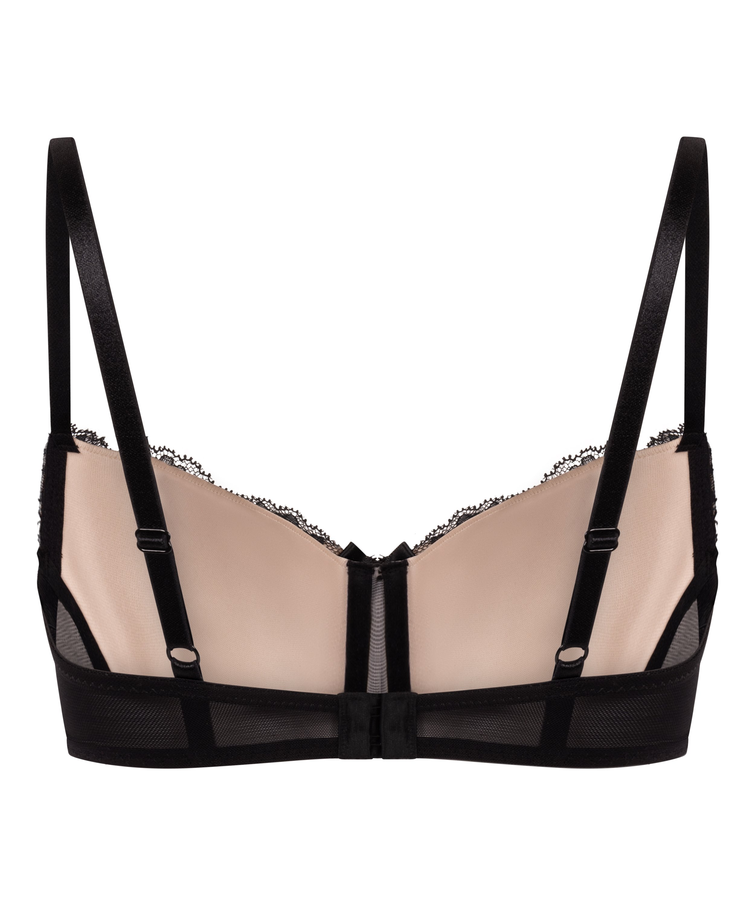 Vorgeformter Bügel-BH  Teddy, Schwarz, main