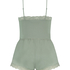 Ensemble de pyjama court Cami, Vert