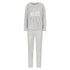 PJ Fleece Fairisle, Grau