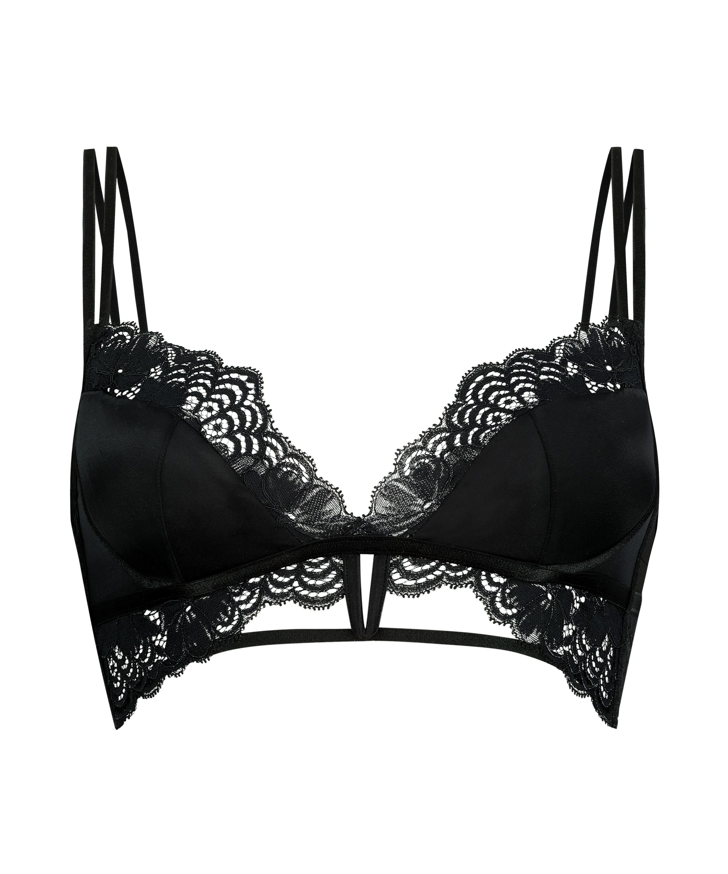 Bralette Lainey, Schwarz, main