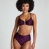Bikini-Crop-Top Costa, Lila