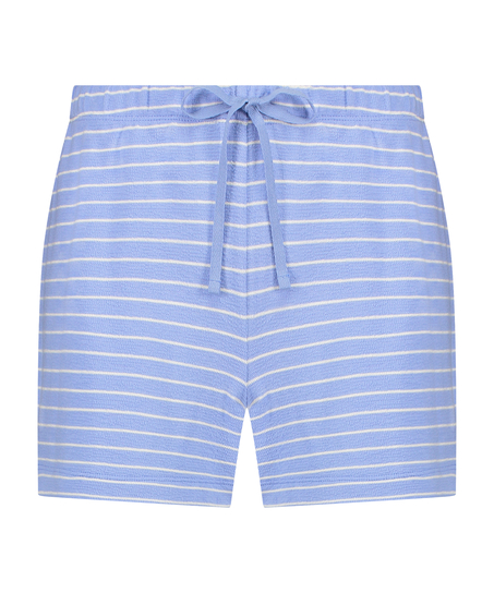 Short Coton, Bleu