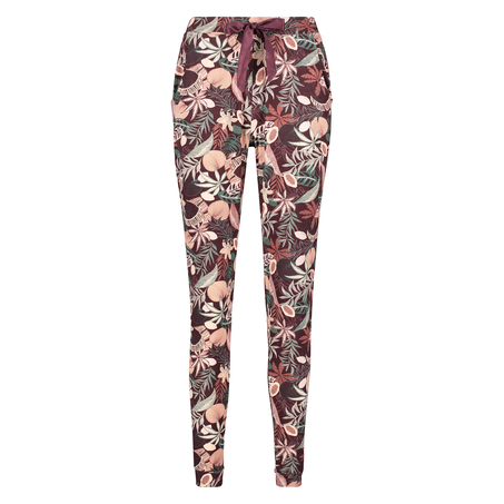 Pyjamahose Jersey, Lila