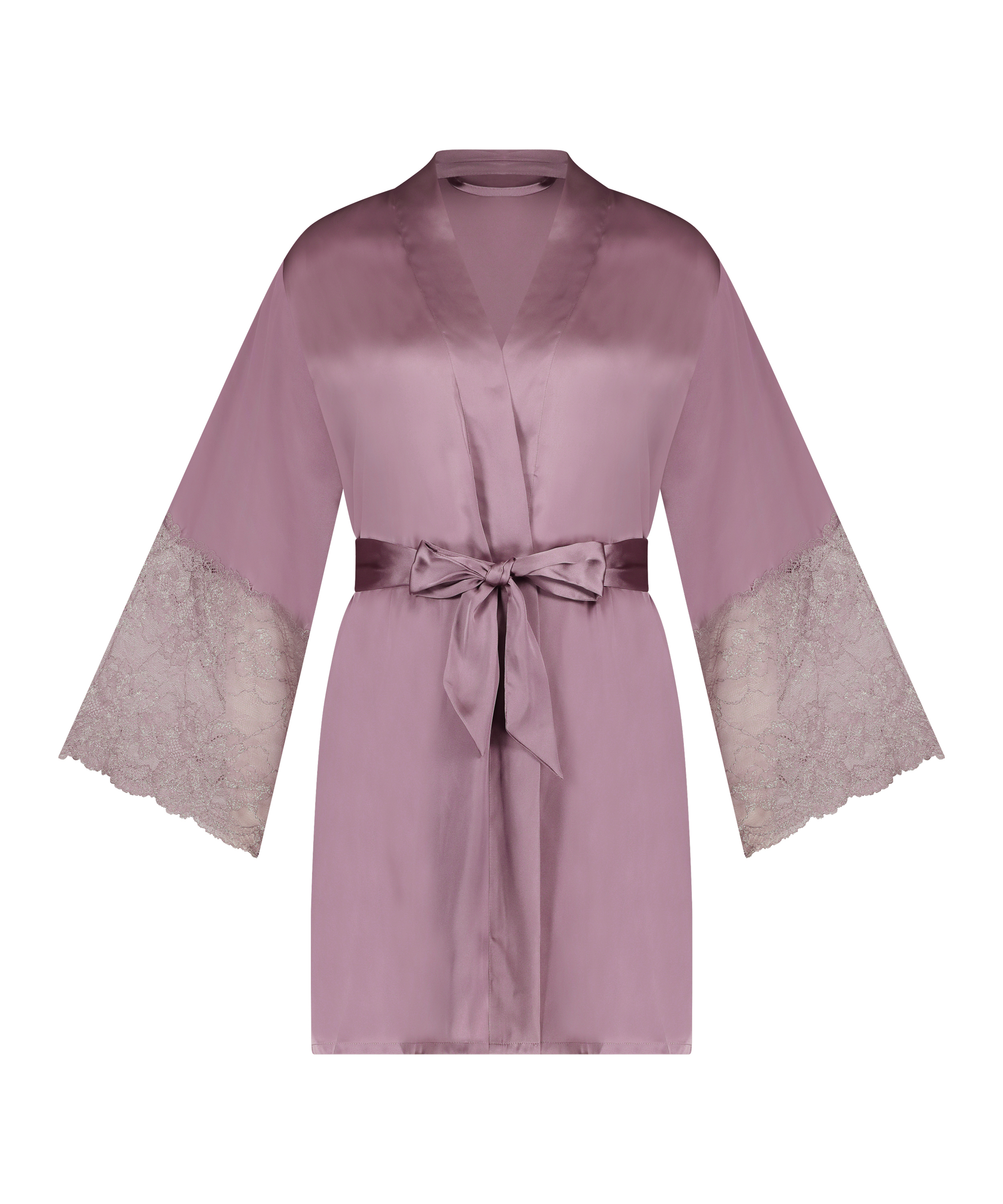 Kimono Satin, Lila, main