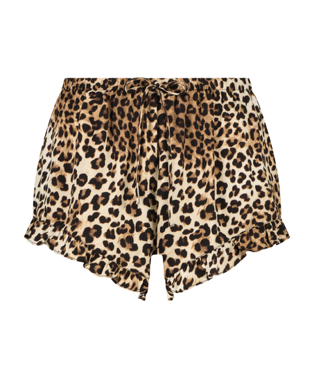 Pyjama-Shorts, Schwarz