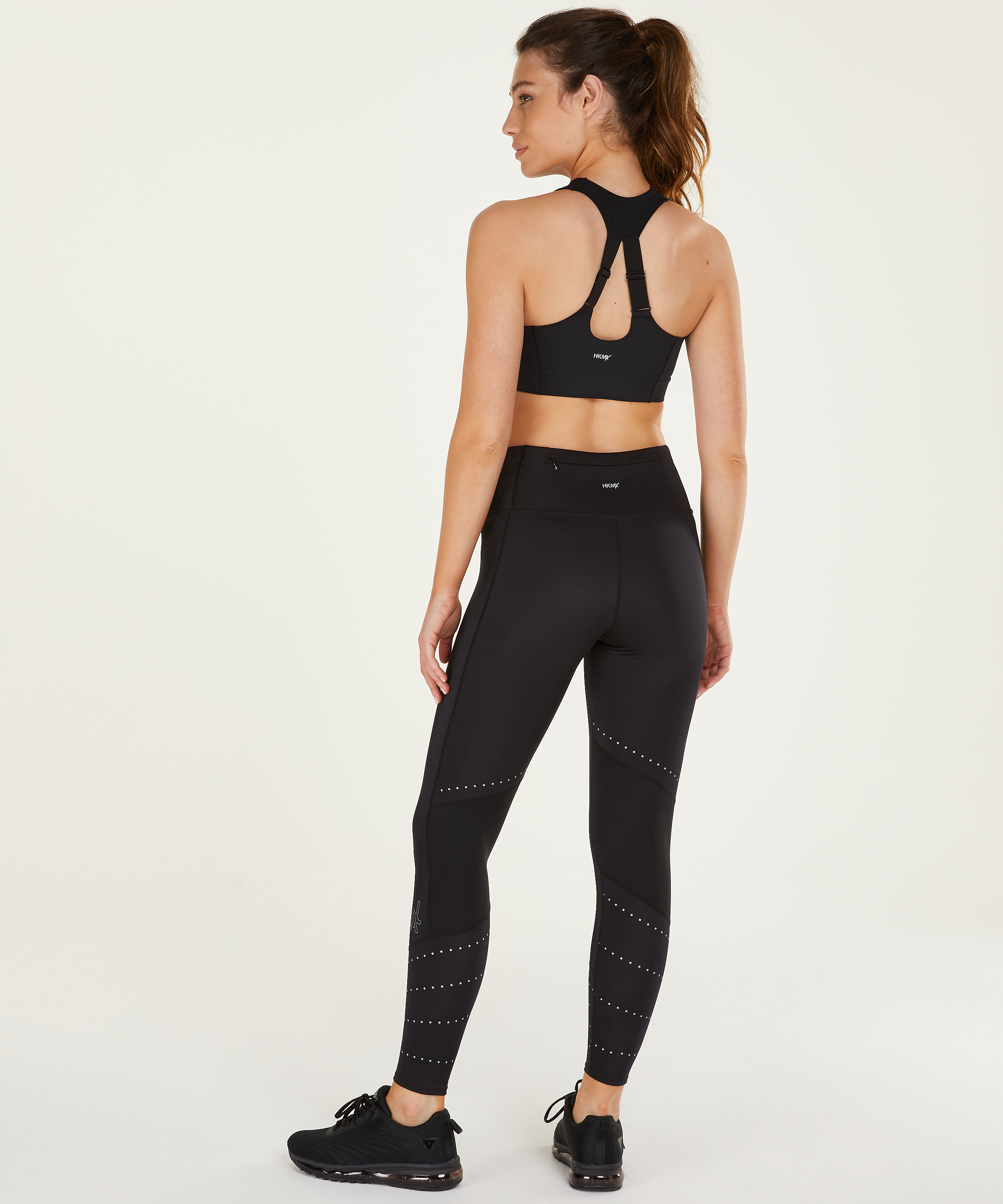 HKMX Soutien-gorge de sport The Pro Athlete Maintien niveau 3, Noir, main