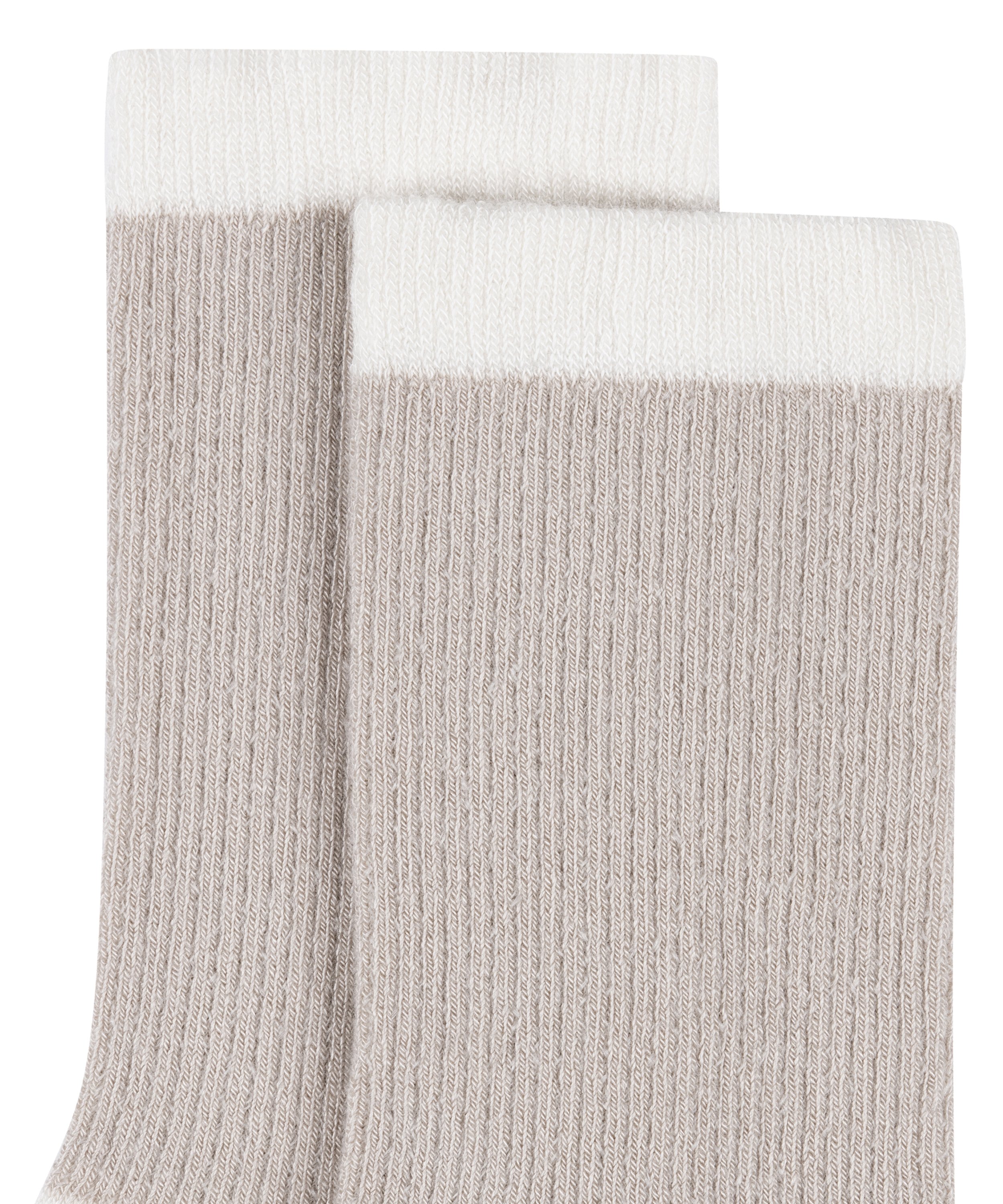 Crew-Socken aus Modal, Beige, main