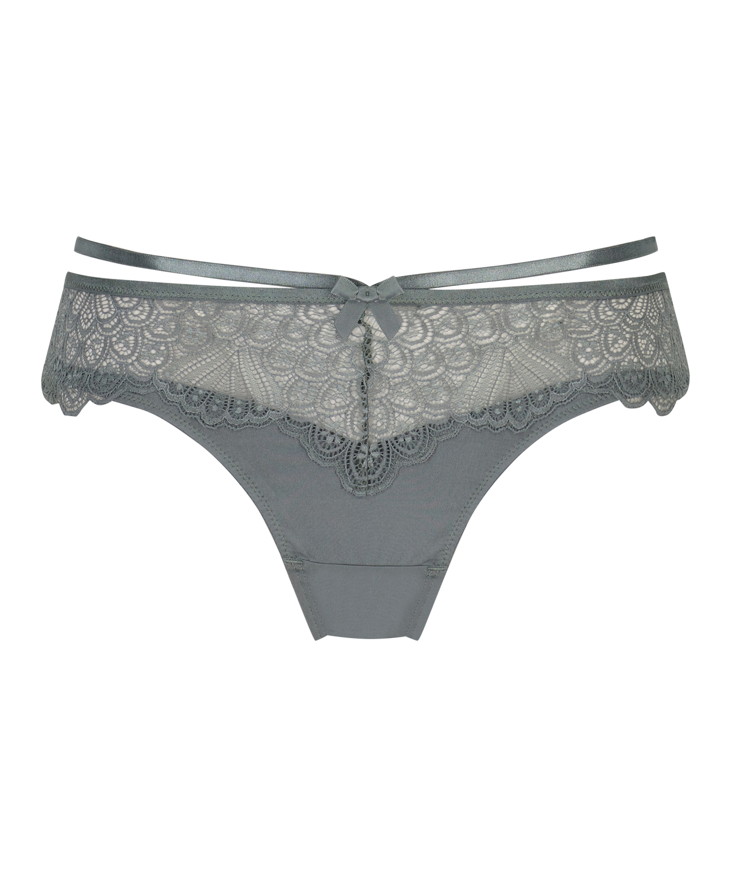 Slip br&eacute;silien Naomi, Bleu, main