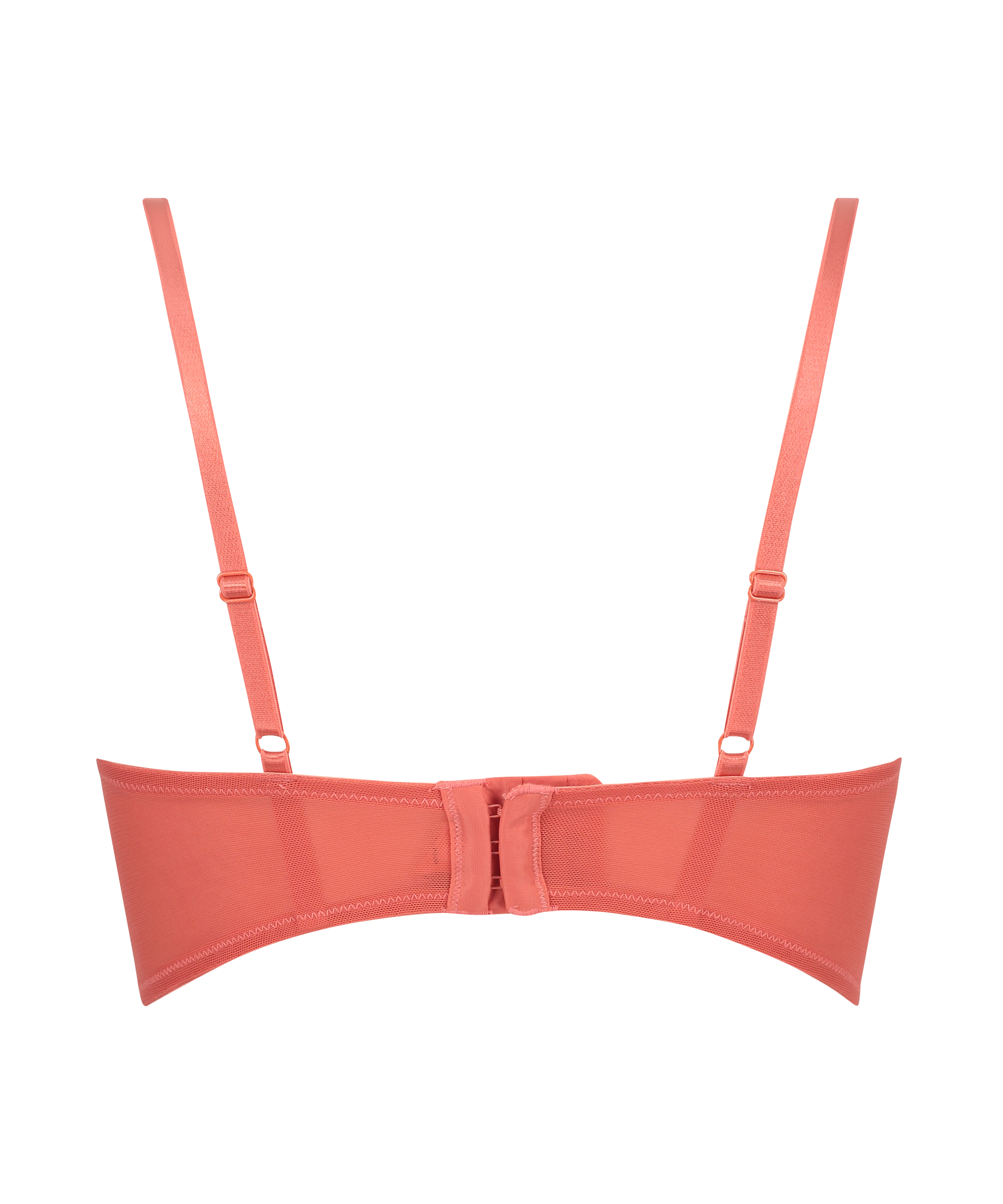 Soutien-gorge &agrave; armatures non-pr&eacute;form&eacute; longline Emily, Orange, main