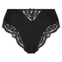 Slip br&eacute;silien &eacute;chancr&eacute; Marina, Noir