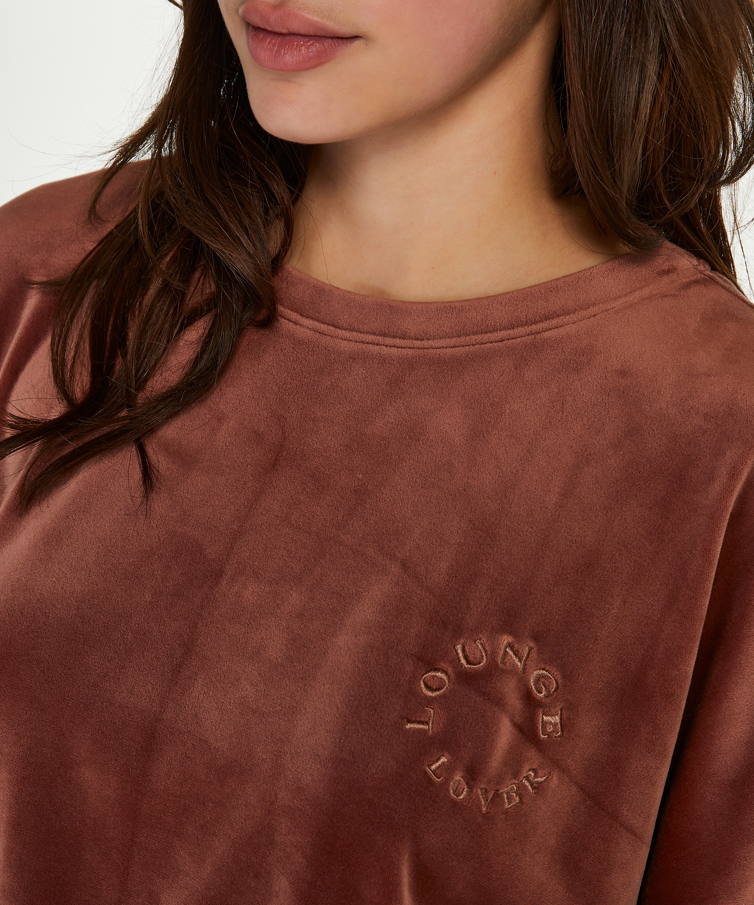 Velours Top, Rose, main