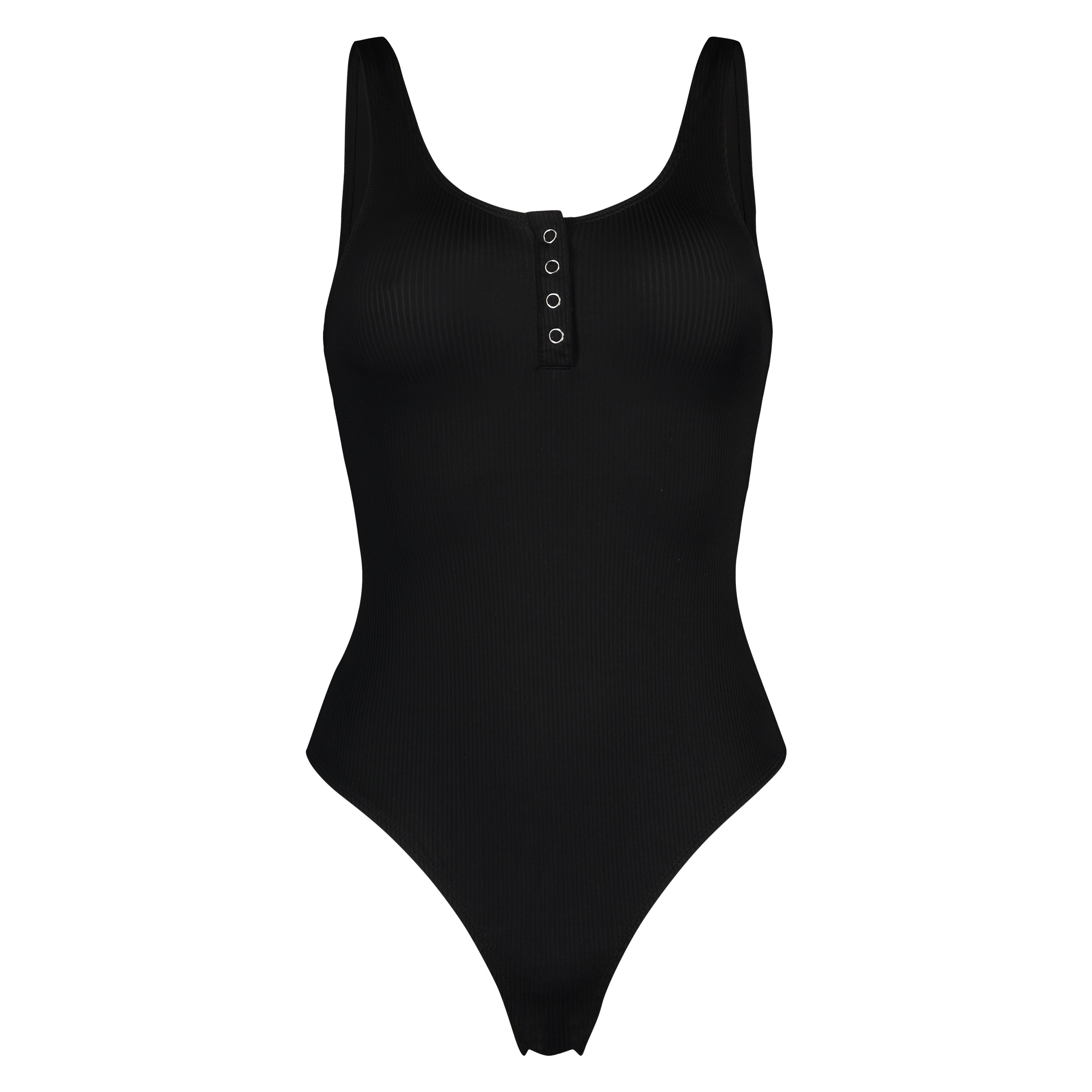 Body Rib Singlet, Noir, main