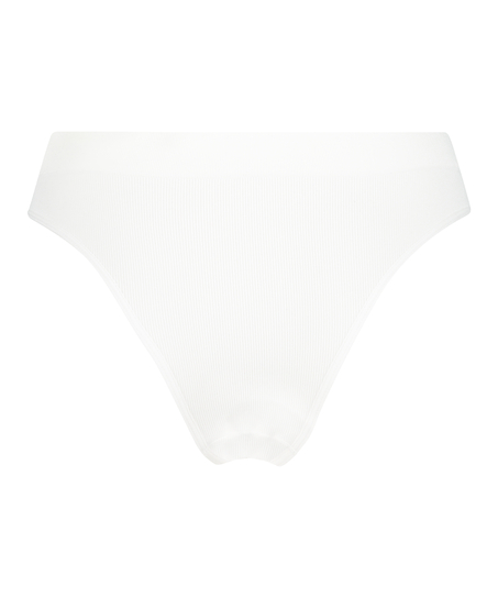 Slip br&eacute;silien &eacute;chancr&eacute; Bae, Blanc