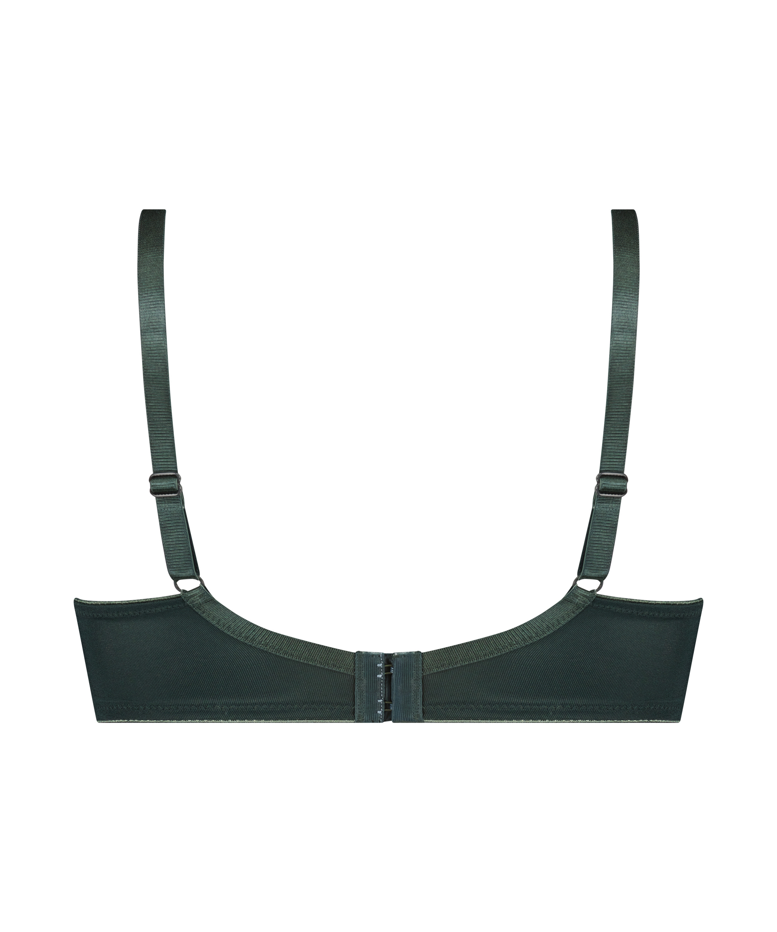 Soutien-gorge &agrave; armatures non-pr&eacute;form&eacute; minimiseur Nina, Vert, main