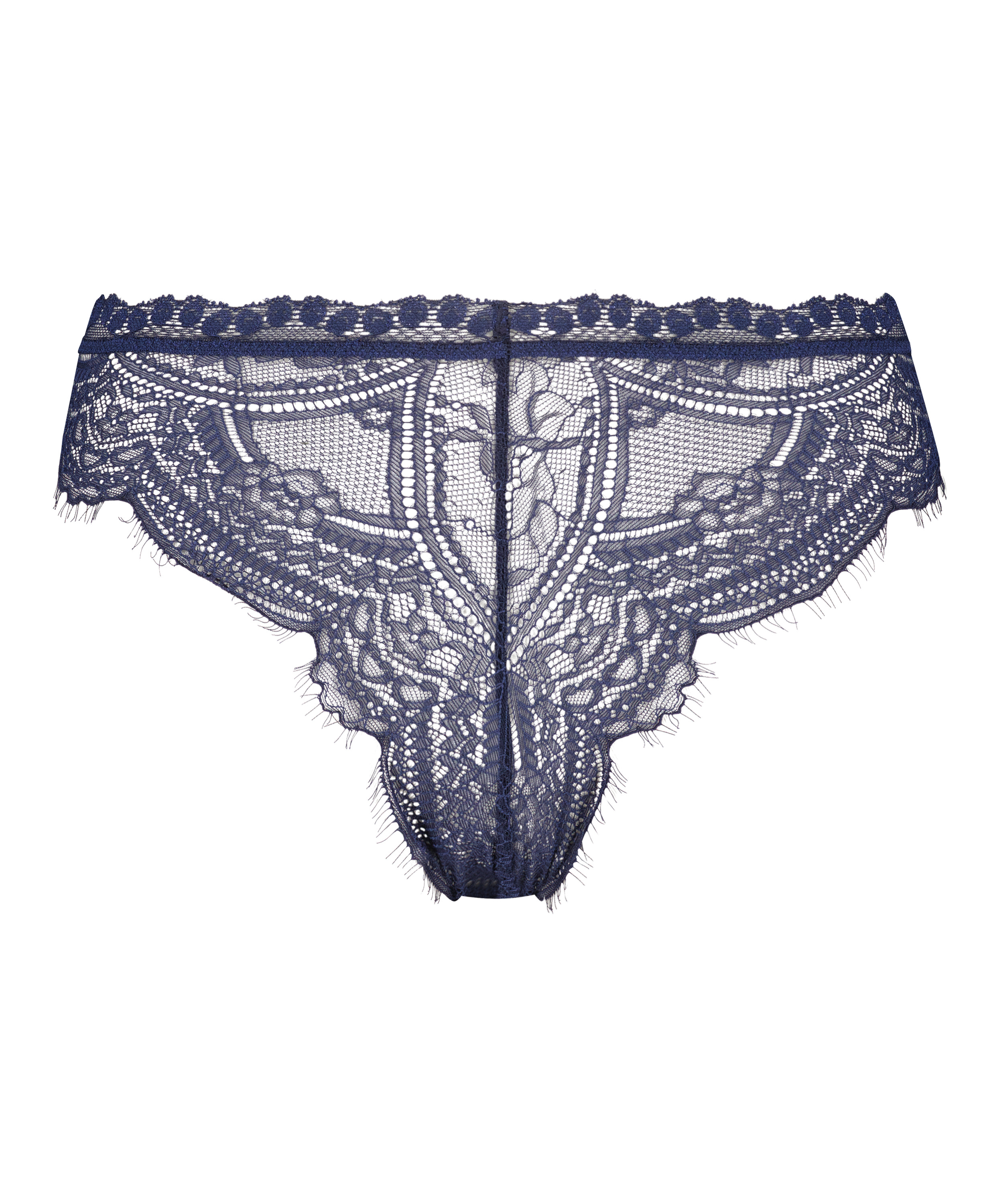 Slip brésilien Milena, Bleu, main