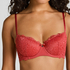 Soutien-gorge &agrave; armatures pr&eacute;form&eacute; Marine, Rouge