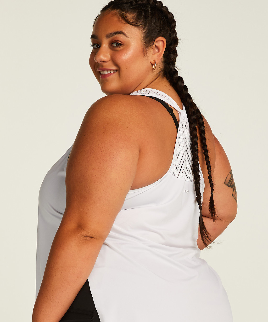 HKMX Tanktop Performance, Weiß, main