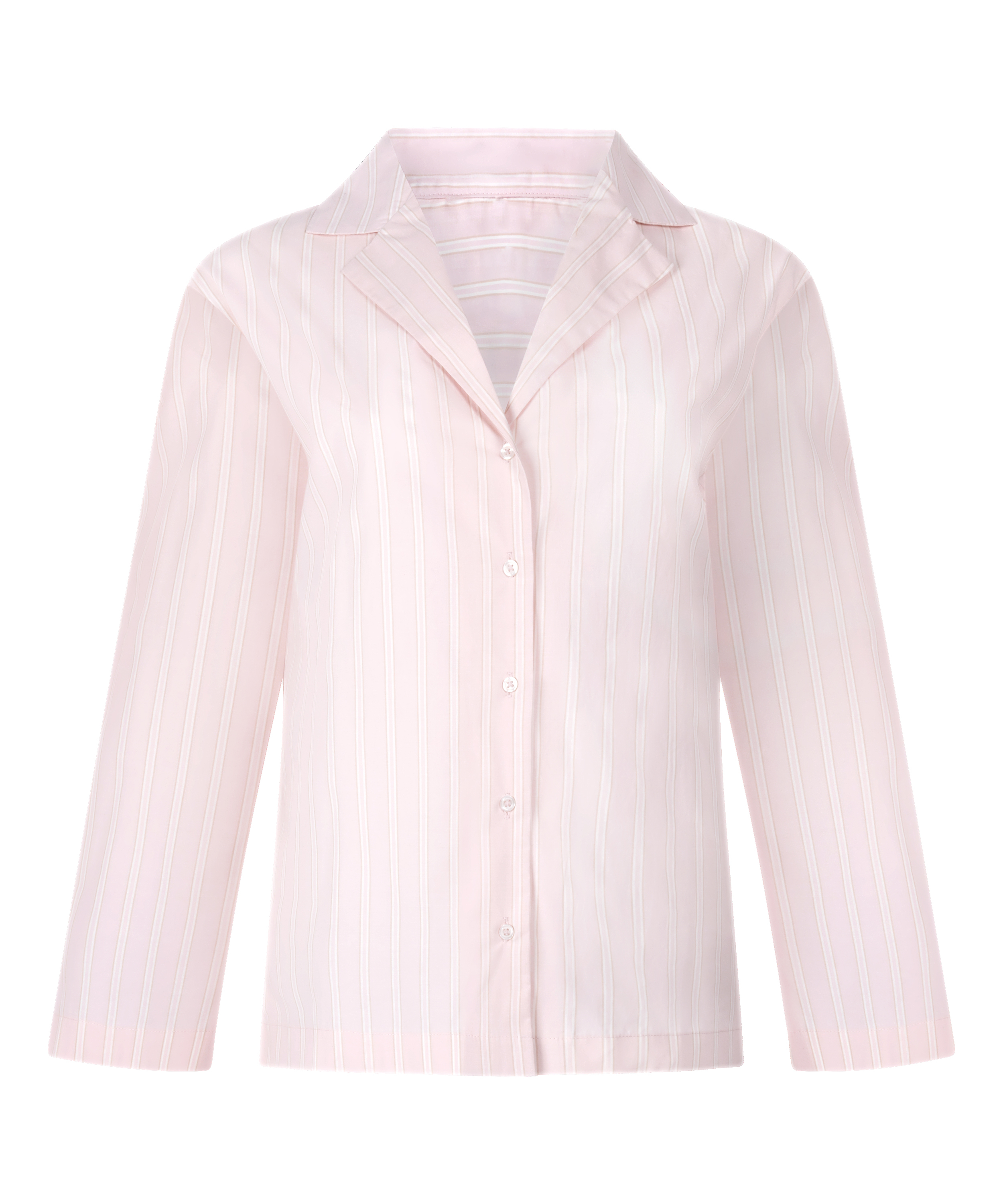 Pyjama-Top Baumwolle Poplin, Rose, main