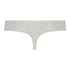 String invisible en coton, Gris