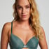 Soutien-gorge à armatures préformé Plunge, Vert