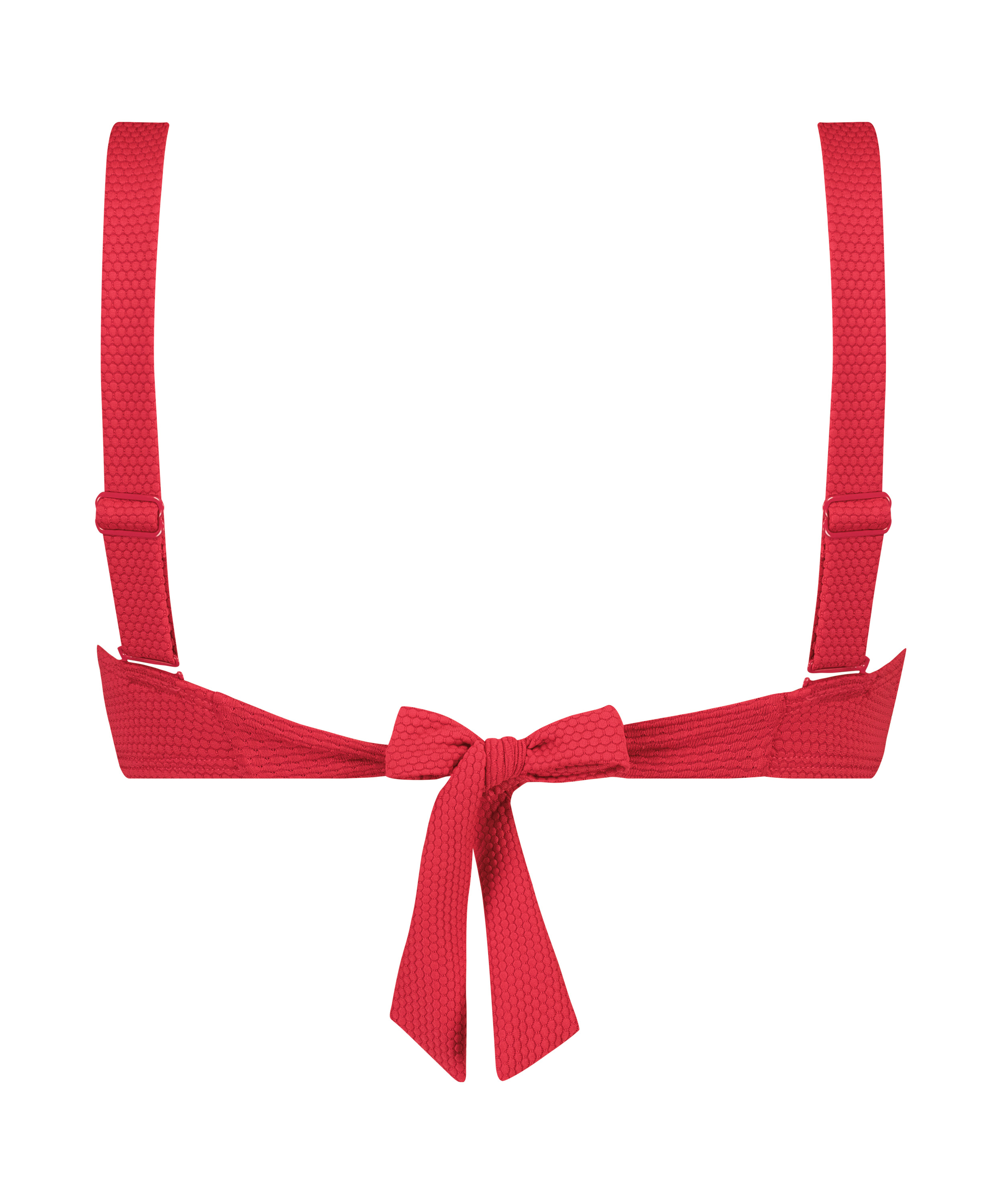 Bandeau Bikini-Oberteil Scallop, Rose, main