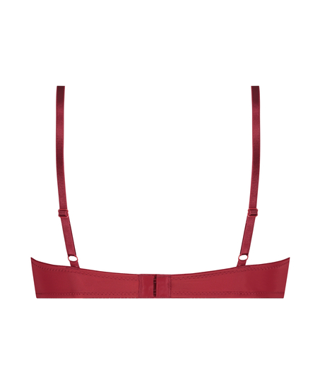 Soutien-gorge &agrave; armatures pr&eacute;form&eacute; Plunge, Rouge