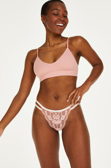 Hunkemöller Tanga string Iva Rose