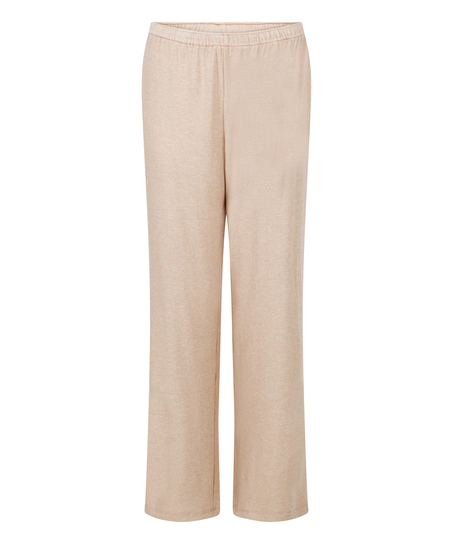 Hose Brushed Jersey, Beige