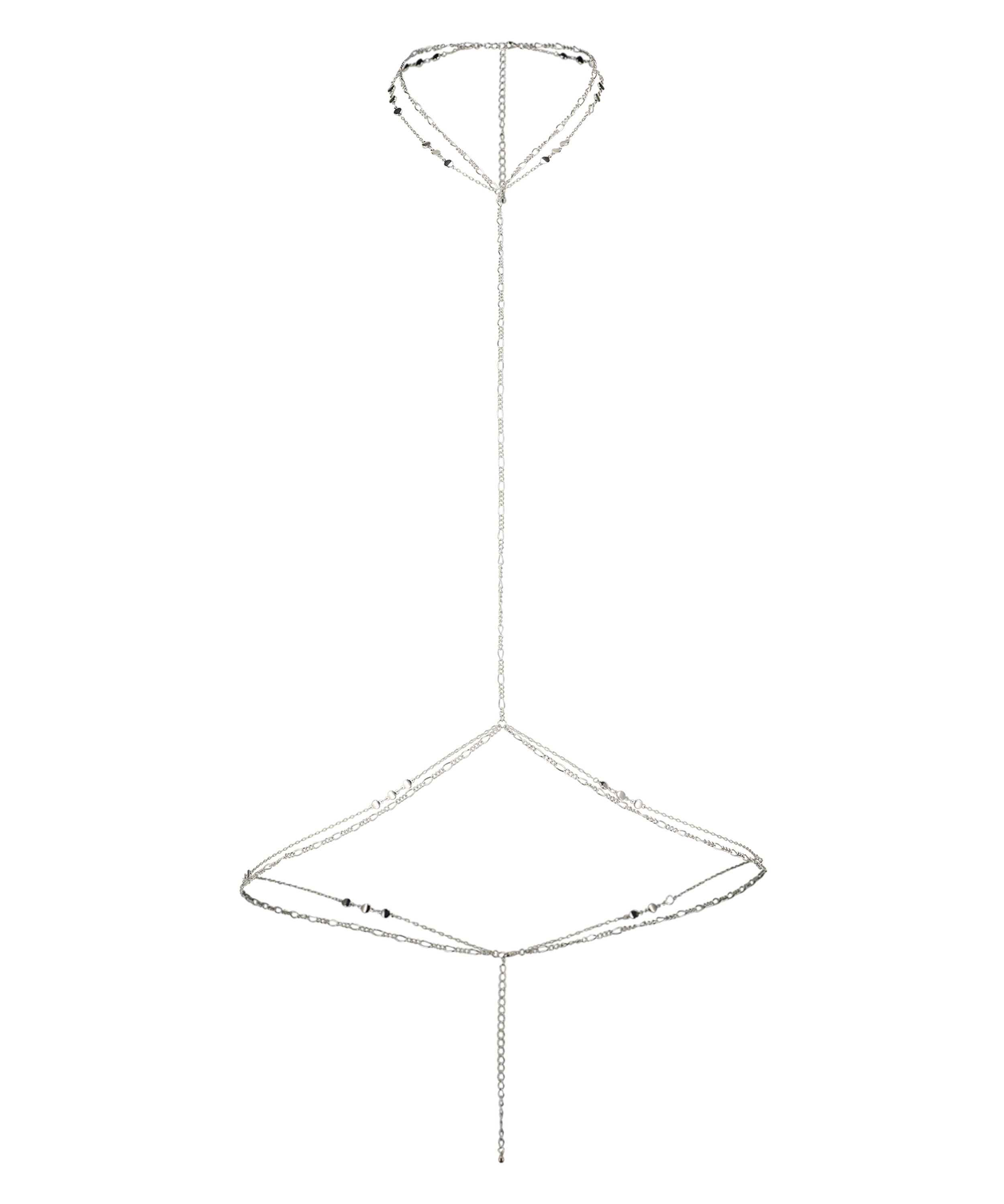 Chaîne façon harnais, Gris, main