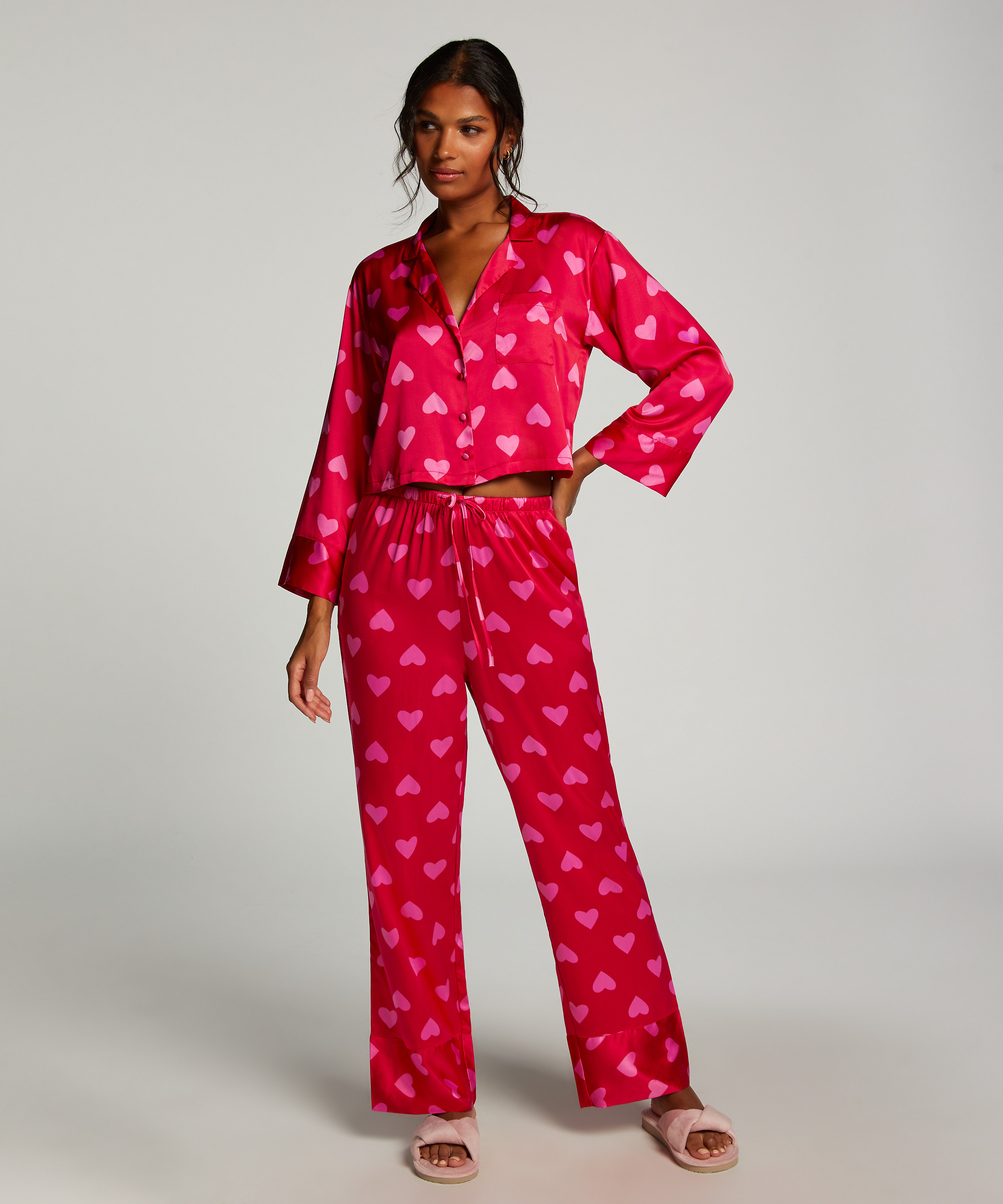 Hose Satin, Rot, main