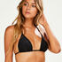 Top de bikini triangle Haze, Noir