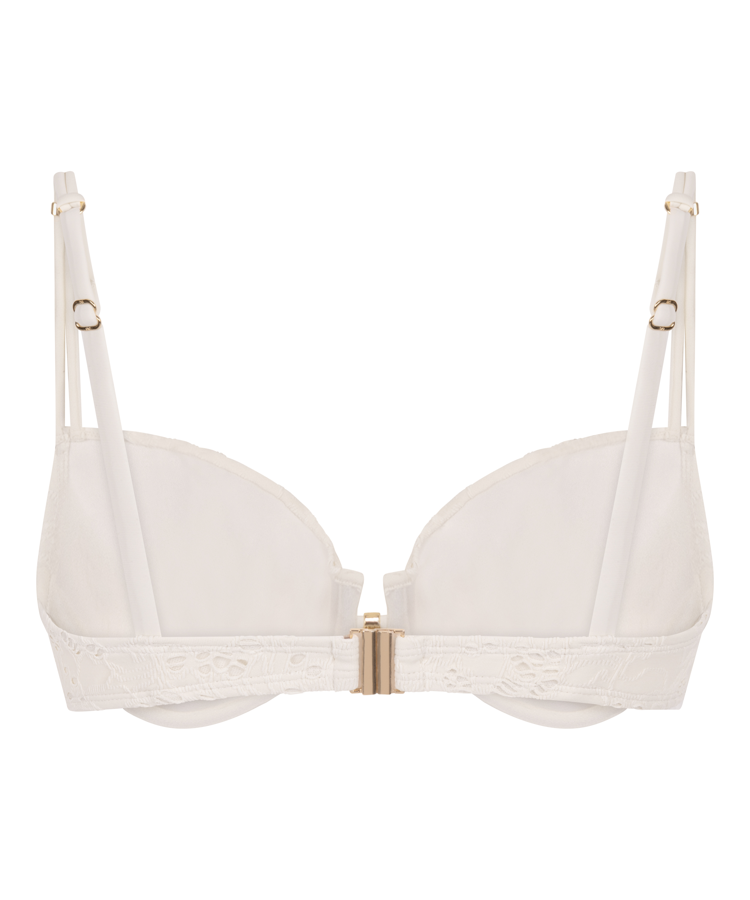 Crochet Bikini Top, Blanc, main