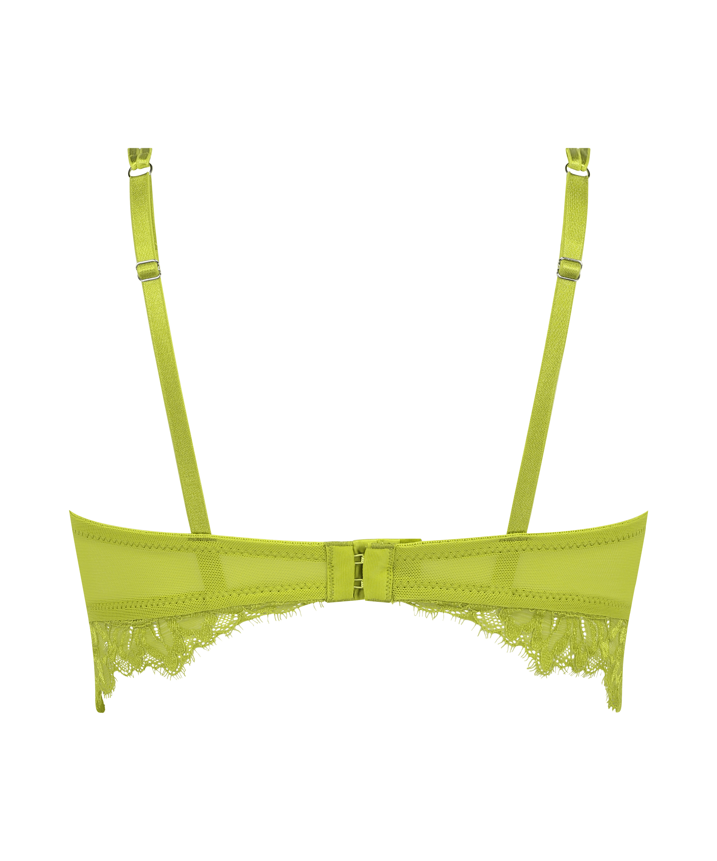 Soutien-gorge à armatures préformé longline Isabella, Vert, main