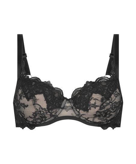 Soutien-gorge &agrave; armatures pr&eacute;form&eacute; Sienna, Noir