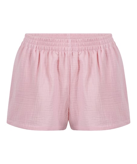 Musselin-Shorts, Rose