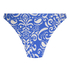 Bikini-Unterteil mit hohem Beinausschnitt Cancun, Blau