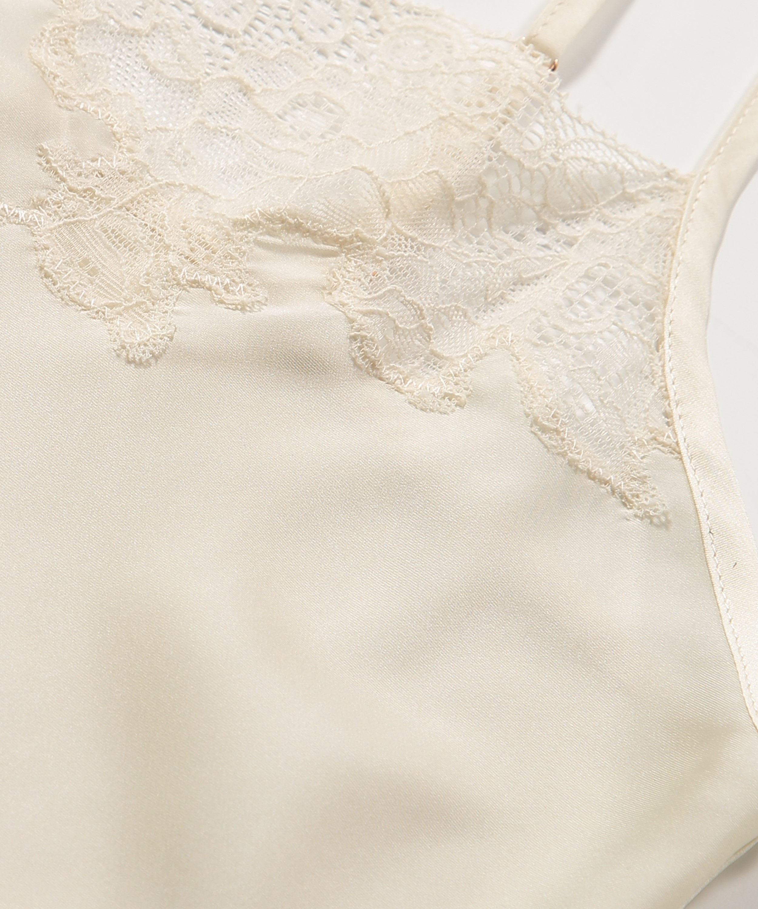 Nuisette Satin Lace, Beige, main