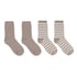 2 Paar Socken, Beige
