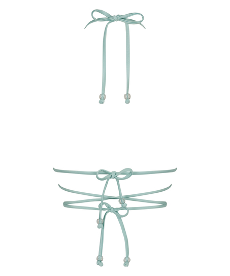 Triangel-Bikinioberteil Sydney, Blau