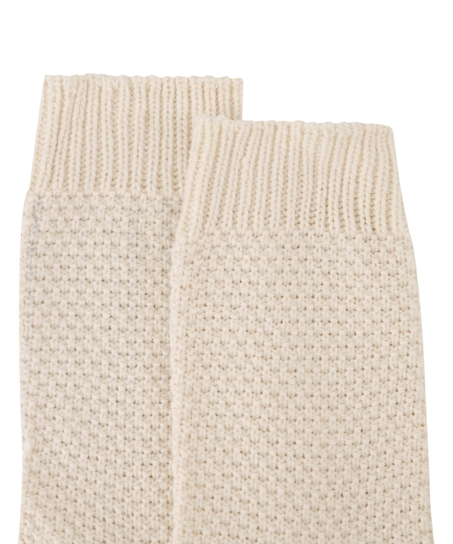 1 Paar Stricksocken, grün