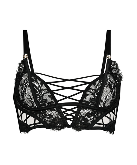 Brassière Loretta, Noir