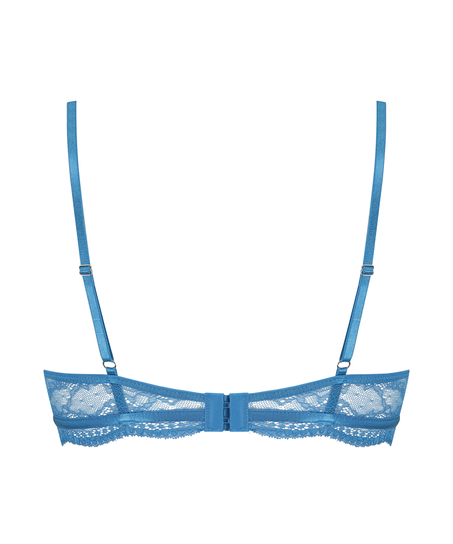 Soutien-gorge non-rembourr&eacute; &agrave; armatures Isabelle, Bleu