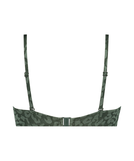 Haut de maillot de bain push-up rembourré à armatures Tonal Leo Taille A - E, Vert